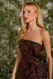 VESTIDO LONGO GABRIELA BABADO COLEÇÃO VERÃO 27
