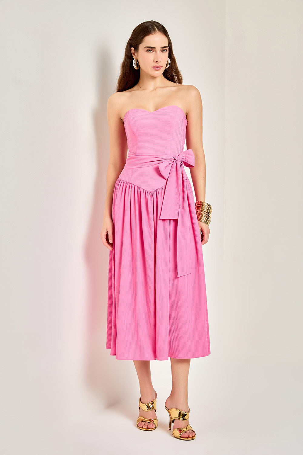 VESTIDO MIDI BARLETTA COLEÇÃO VERÃO 25