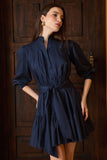 VESTIDO CURTO PREGAS COLEÇÃO INVERNO 26