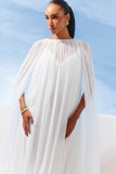 VESTIDO MIDI CAPA BABADO NUVEM COLEÇÃO VERÃO 27