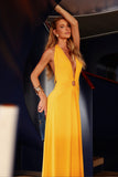 VESTIDO LONGO FRENTE UNICA ABERTURA FRONTAL E AMARRACÃO COLEÇÃO VERÃO 27