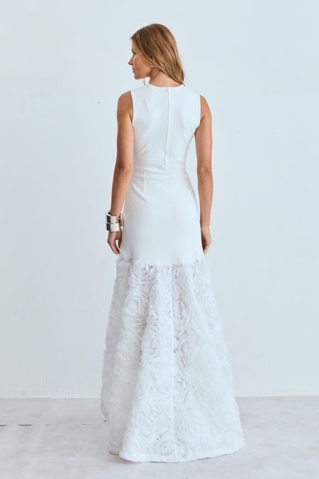 VESTIDO MULLET COM BARRA EM RENDA COLEÇÃO INVERNO 26