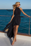 VESTIDO MULLET FRENTE UNICA E FAIXA CINTURA COLEÇÃO VERÃO 27