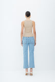 CALÇA RETA JEANS CROPPED COLEÇÃO VERÃO 26