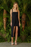 VESTIDO MIDI SAIA ABERTURA FRONTAL COLEÇÃO VERÃO 24