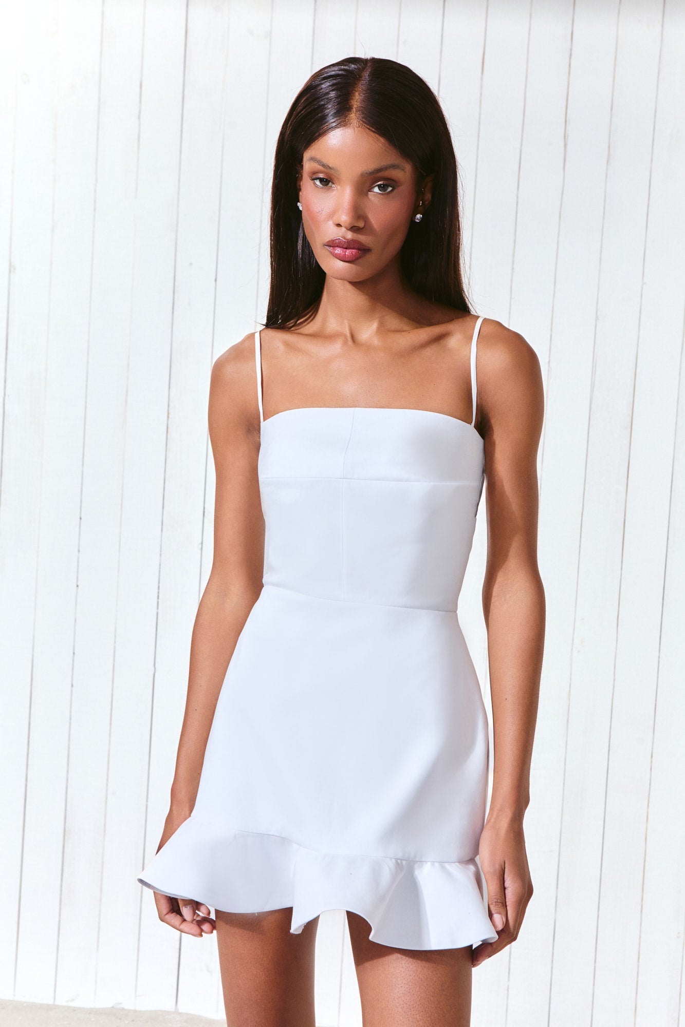VESTIDO CURTO CORA BABADO COLEÇÃO ALTO VERÃO 27