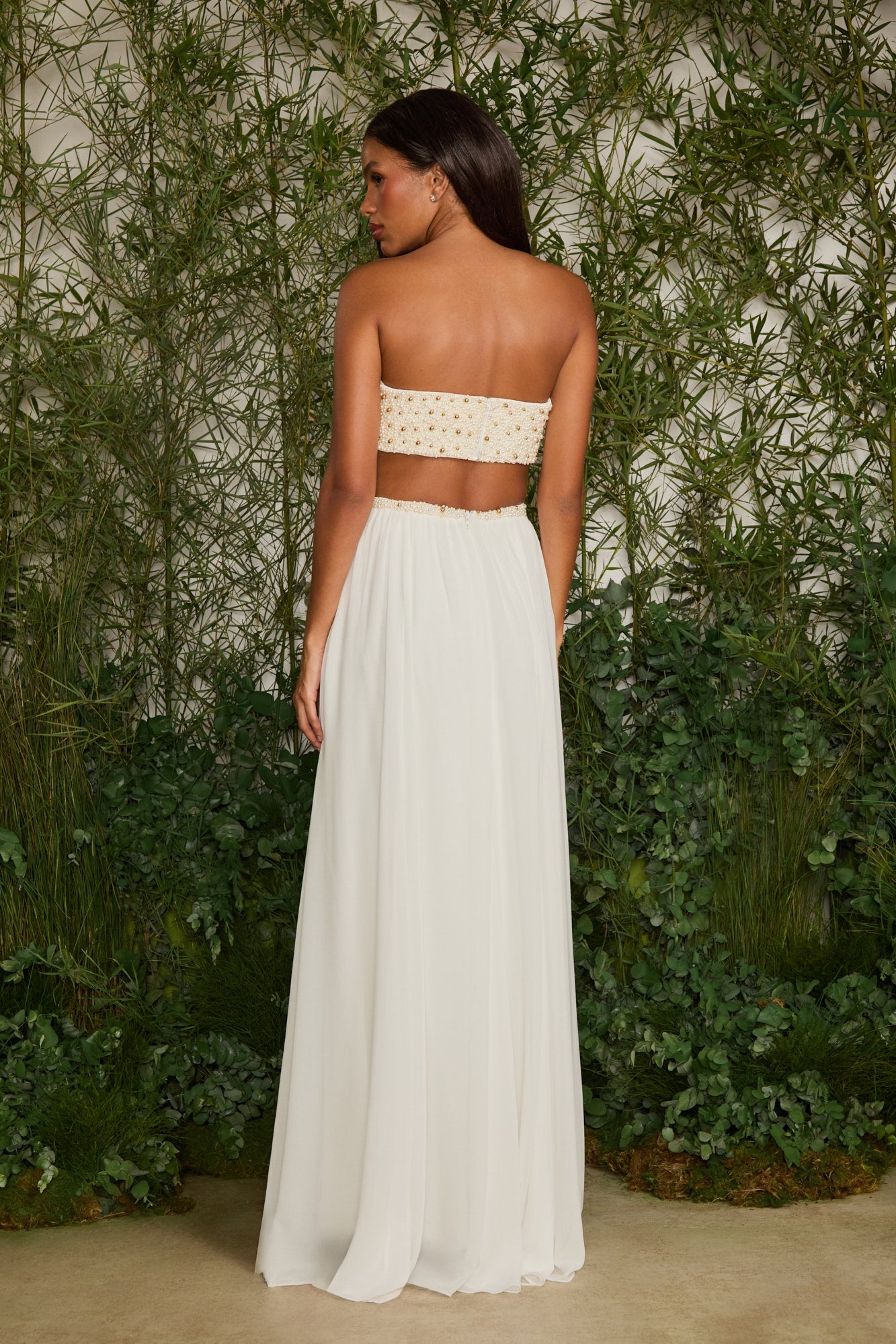 VESTIDO LONGO LOLA CREPE COLEÇÃO VERÃO 27