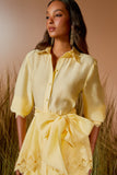 VESTIDO CURTO RENDA FAIXA COLEÇÃO VERÃ 26