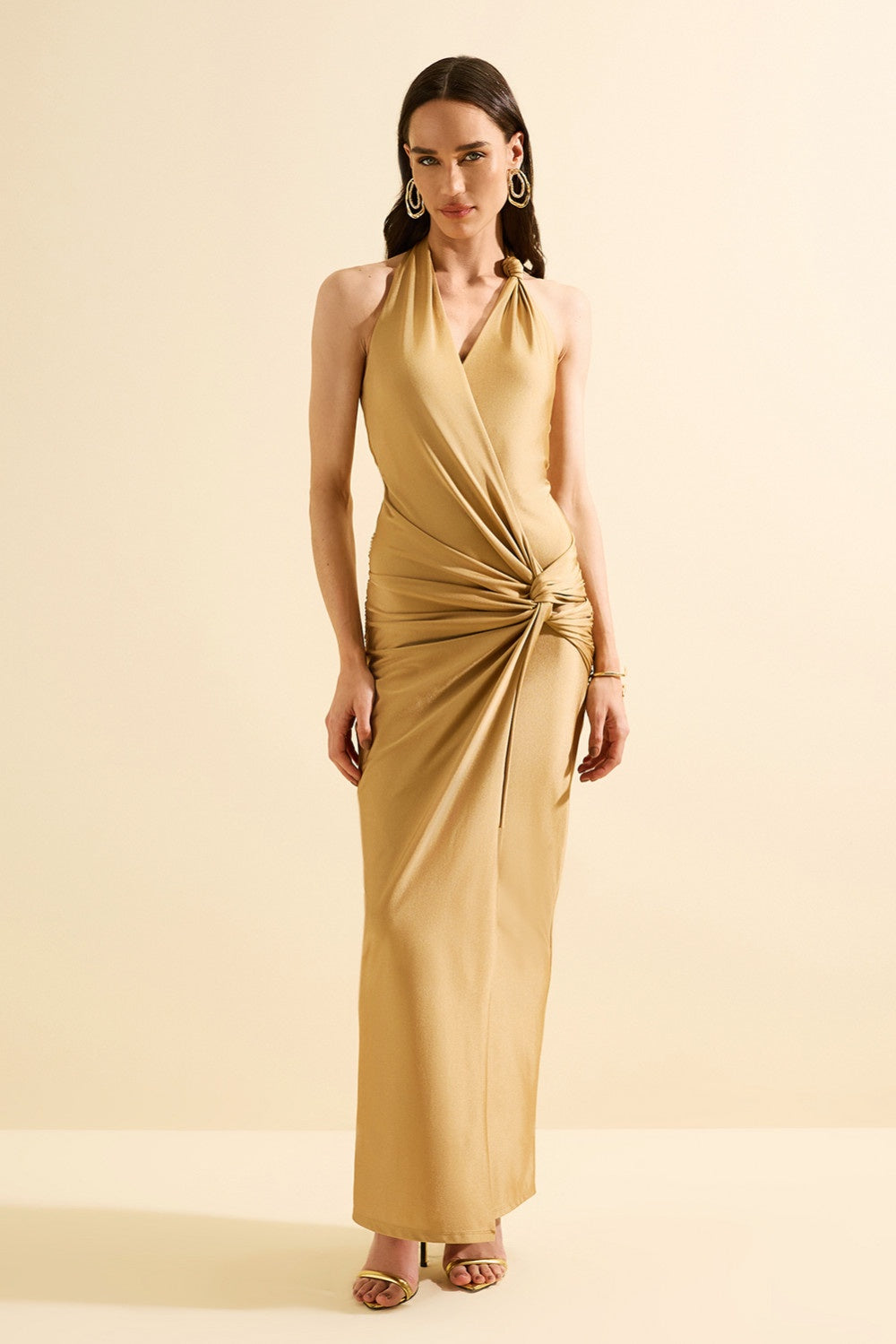 VESTIDO LONGUETE CRETA COLEÇÃO INVERNO 26