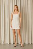 VESTIDO CURTO ISIS DECOTE QUADRADO COLEÇÃO INVERNO 26