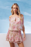 VESTIDO CURTO ESTAMPA FLORAL STELLA COLEÇÃO VERÃO 27