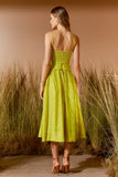VESTIDO MIDI RECORTES CORSET COLEÇÃO VERÃO 26