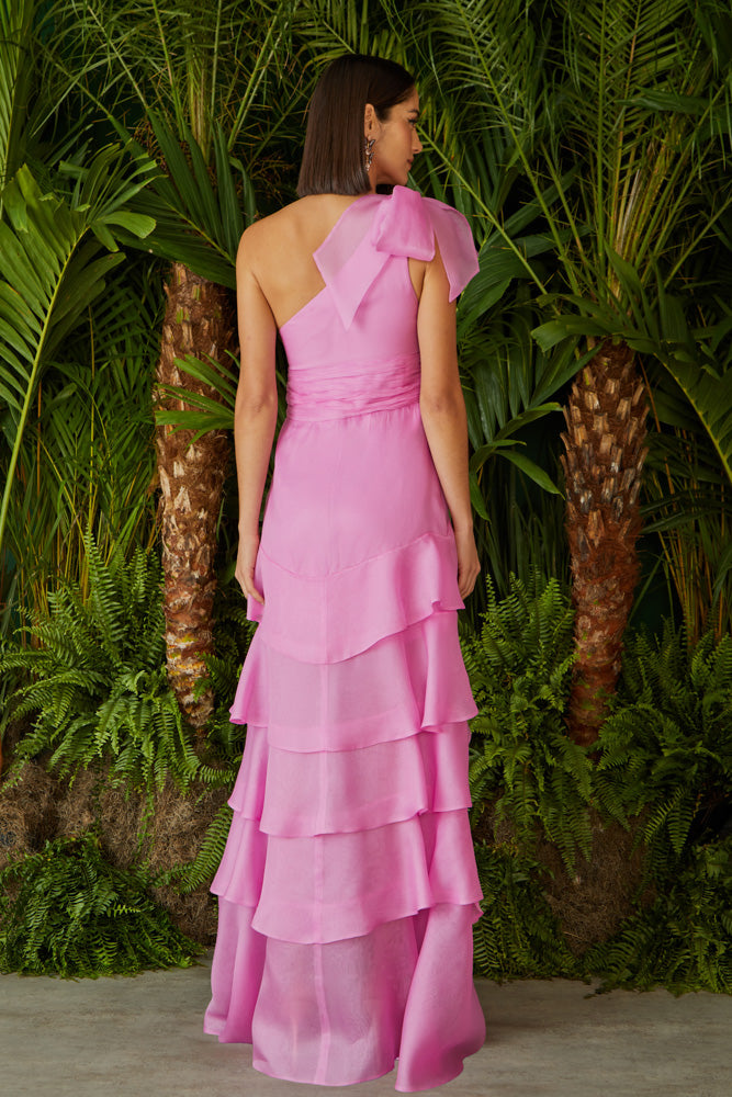 VESTIDO LONGO OMBRO SO COLEÇÃO VERÃO 24