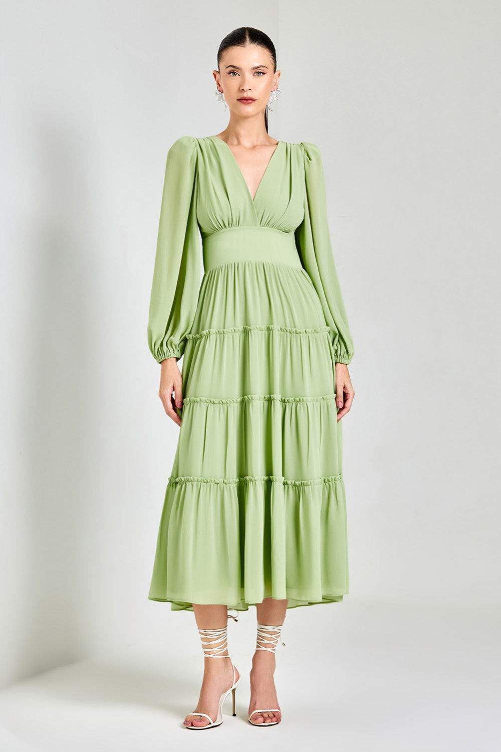 VESTIDO MIDI VALENTINA COLEÇÃO VERÃO 26