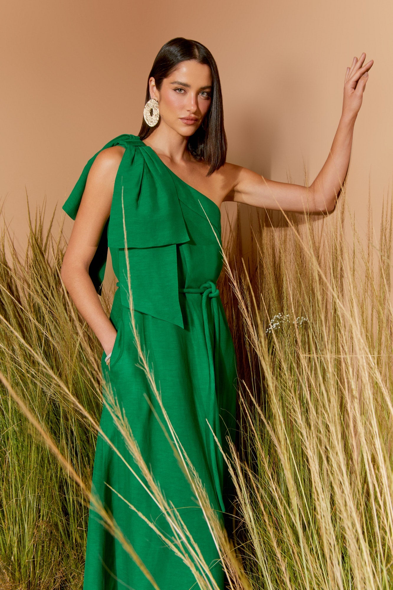 VESTIDO MIDI LAÇO COLEÇÃO VERÃO 26