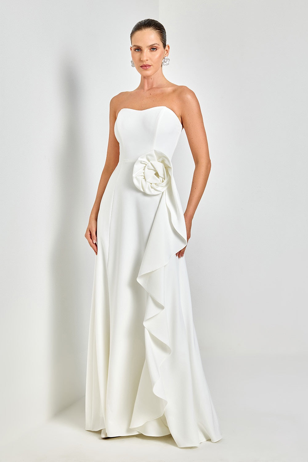 VESTIDO LONGO PETALA COLEÇÃO VERÃO 26