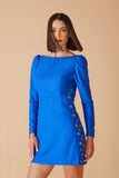 VESTIDO CURTO LATERAL ILHOS COLEÇÃO INVERNO 23