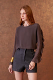 SHORT ALFAIATARIA LÃ COLEÇÃO INVERNO 2