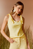 BLUSA CETIM AMARRAÇÃO COLEÇÃO VERÃO 26