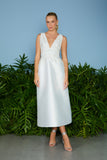 VESTIDO MIDI SABRINA APLICAÇÃO COLEÇÃO VERÃO 26