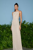 VESTIDO LONGO IZA TULE BORDADO COLEÇÃO VERÃO 26