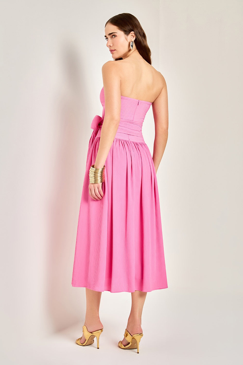 VESTIDO MIDI BARLETTA COLEÇÃO VERÃO 25