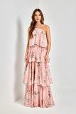 VESTIDO CAMADA FLORAL DOS SONHOS COLEÇÃO VERÃO 26