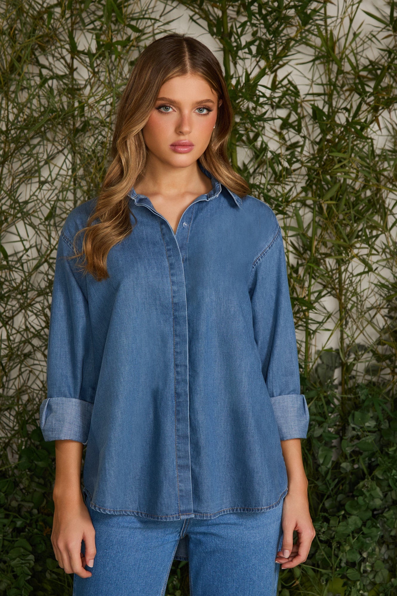 CAMISA JEANS PRISCILA COLEÇÃO VERÃO 27