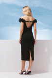 VESTIDO MIDI ALÇA FRUFRU COLEÇÃO VERÃO 27