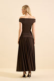 VESTIDO MIDI VELURE COLEÇÃO INVERNO 26