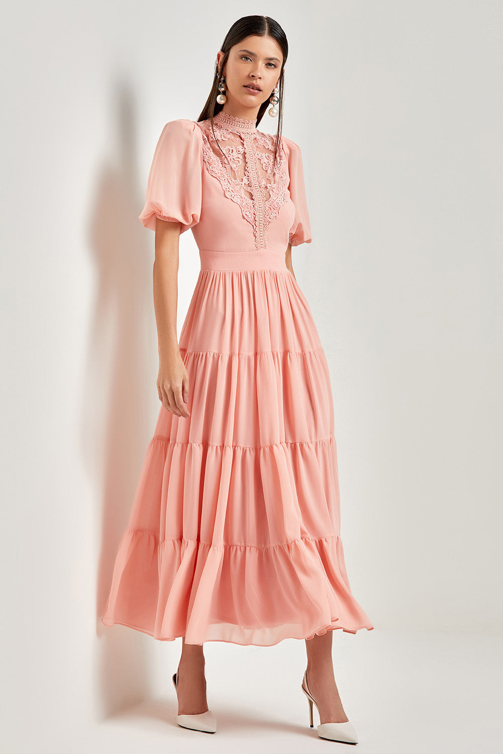 VESTIDO RENDA MAYA COLEÇÃO VERÃO 24