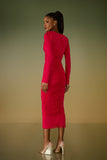 VESTIDO MIDI BETINA ALFINETE COLEÇÃO ALTO VERÃO 26