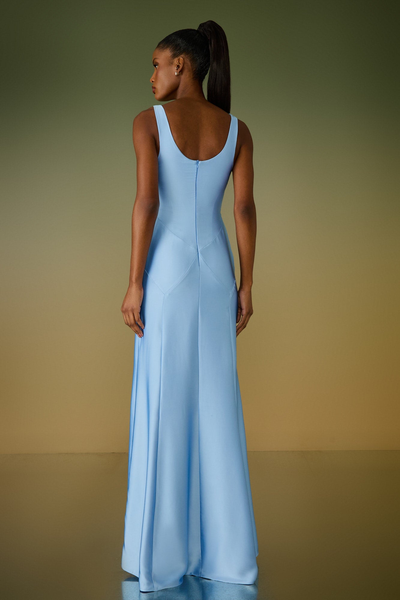 VESTIDO LONGO ANJA RECORTES COLEÇÃO ALTO VERÃO 26