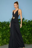VESTIDO LONGO SAMARA FIVELA LOSANGO COLEÇÃO VERÃO 26