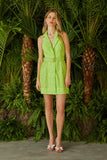 VESTIDO CURTO CHEMISIE GOLA COLEÇÃO VERÃO 24