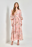 VESTIDO MIDI FLORAL DOS SONHOS COLEÇÃO VERÃO 26