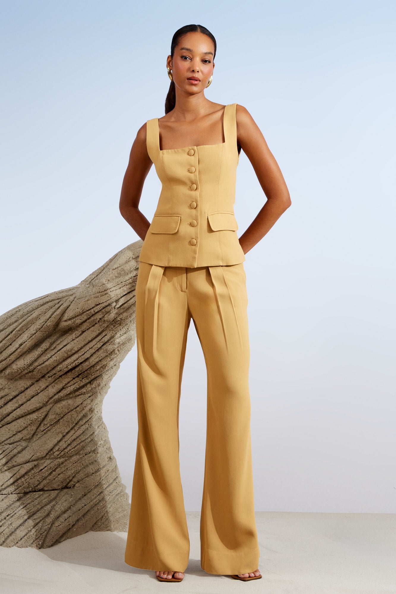 BLUSA COLETE BOLSOS LAPELA COLEÇÃO ALTO VERÃO 26