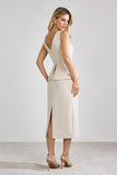 VESTIDO MIDI PETALE COLEÇÃO VERÃO 26