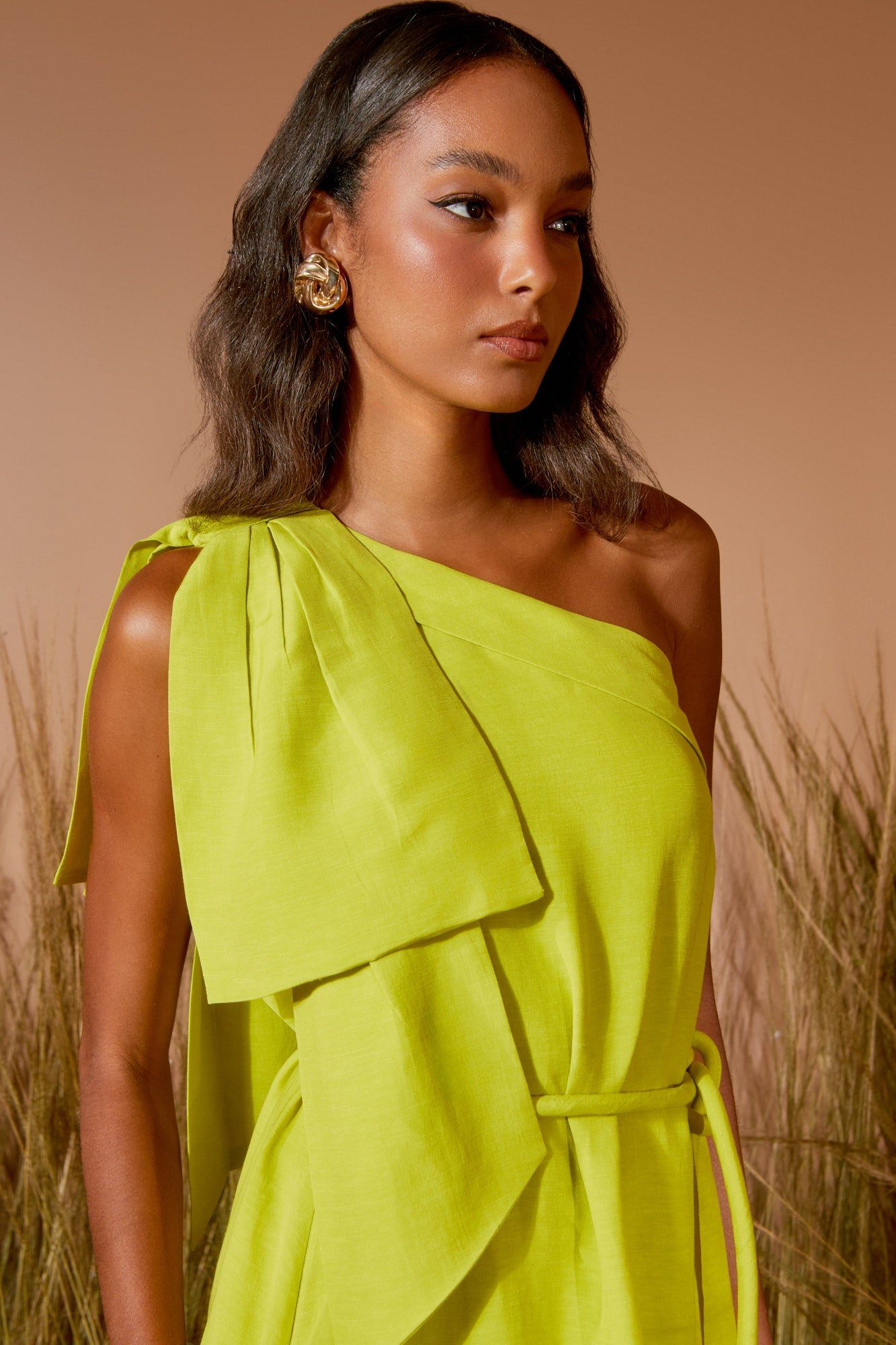 VESTIDO MIDI LAÇO COLEÇÃO VERÃO 26
