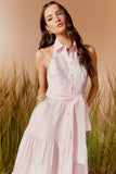 VESTIDO MIDI CHEMISE LE ROSE COLEÇÃO VERÃO 26