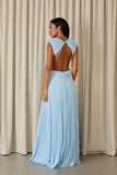 VESTIDO LONGO KARLIE PLISSADO COLEÇÃO INVERNO 26