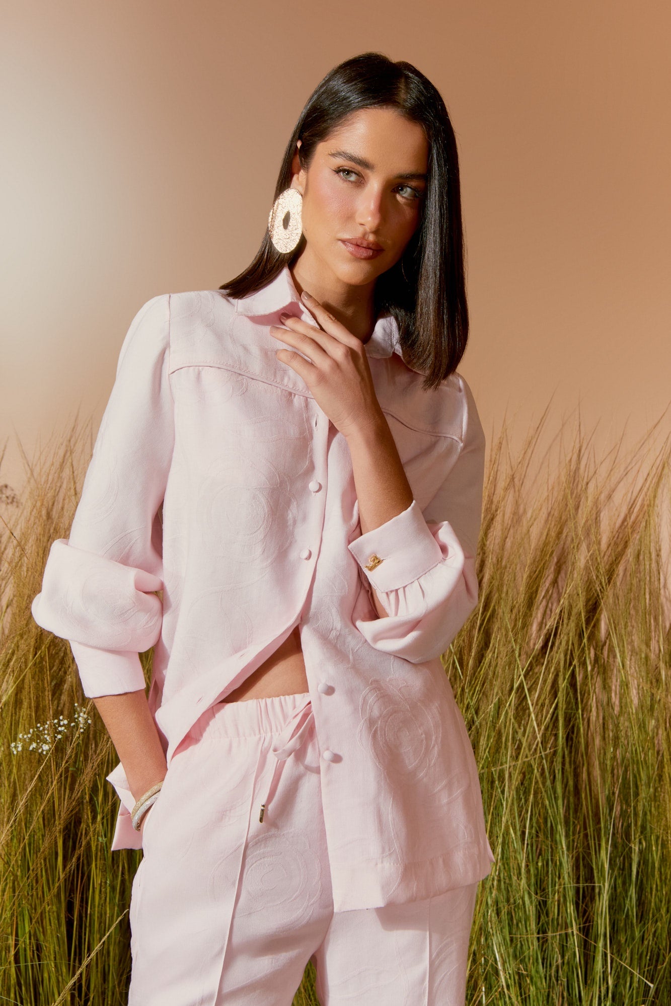 CONJUNTO LE ROSE ABOTOADURAS COLEÇÃO VERÃO 26