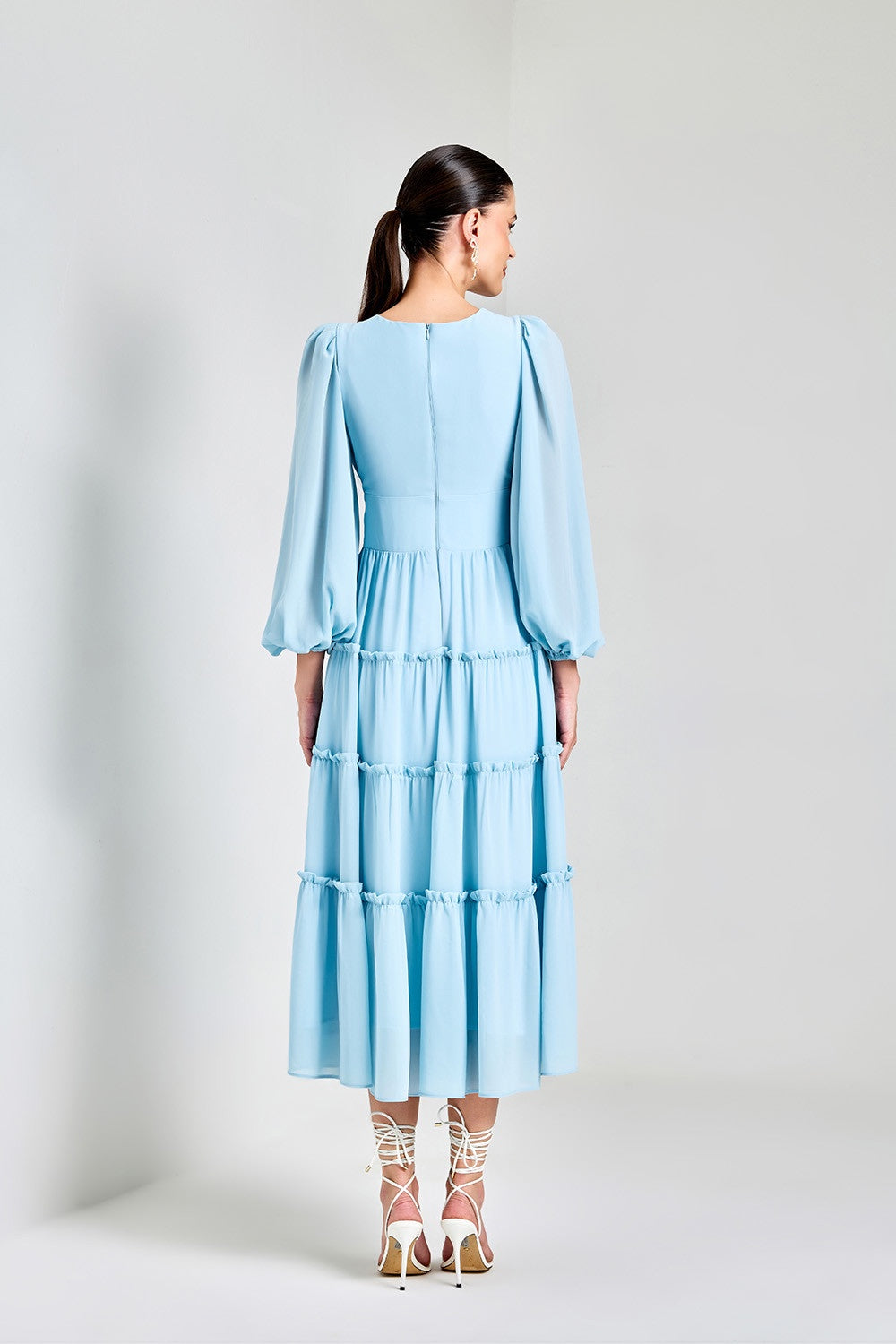 VESTIDO MIDI VALENTINA COLEÇÃO VERÃO 26