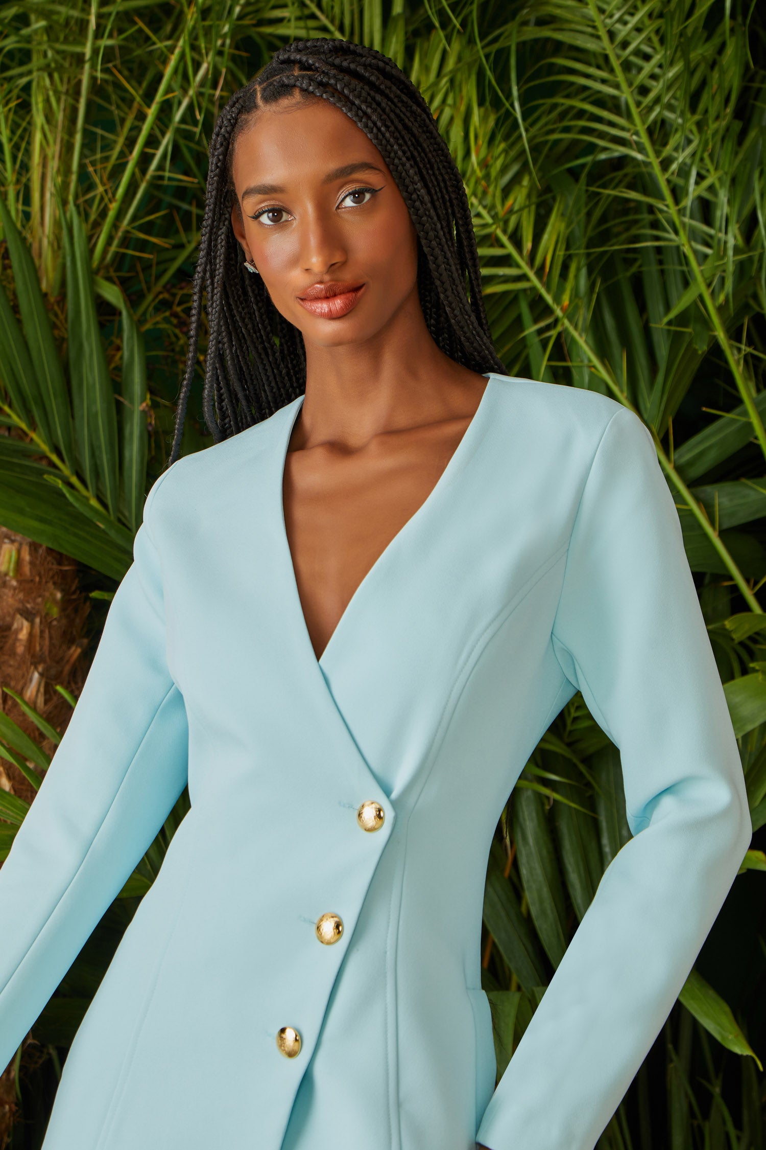 VESTIDO ALFAIATARIA BOTÕES COLEÇÃO VERÃO 24