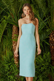 VESTIDO MIDI LASTEX COSTAS COLEÇÃO VERÃO 24