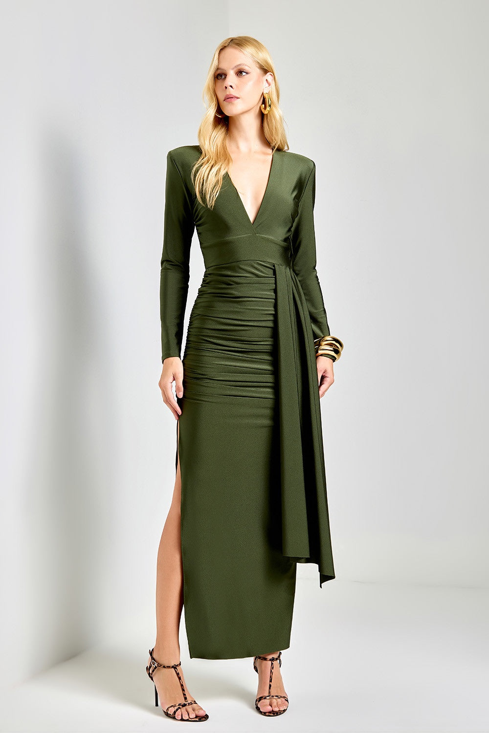 VESTIDO LONGO ORQUESTRAL COLEÇÃO VERÃO 26