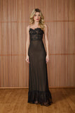 VESTIDO LONGO LIZIE BARRA RENDA COLEÇÃO INVERNO 25