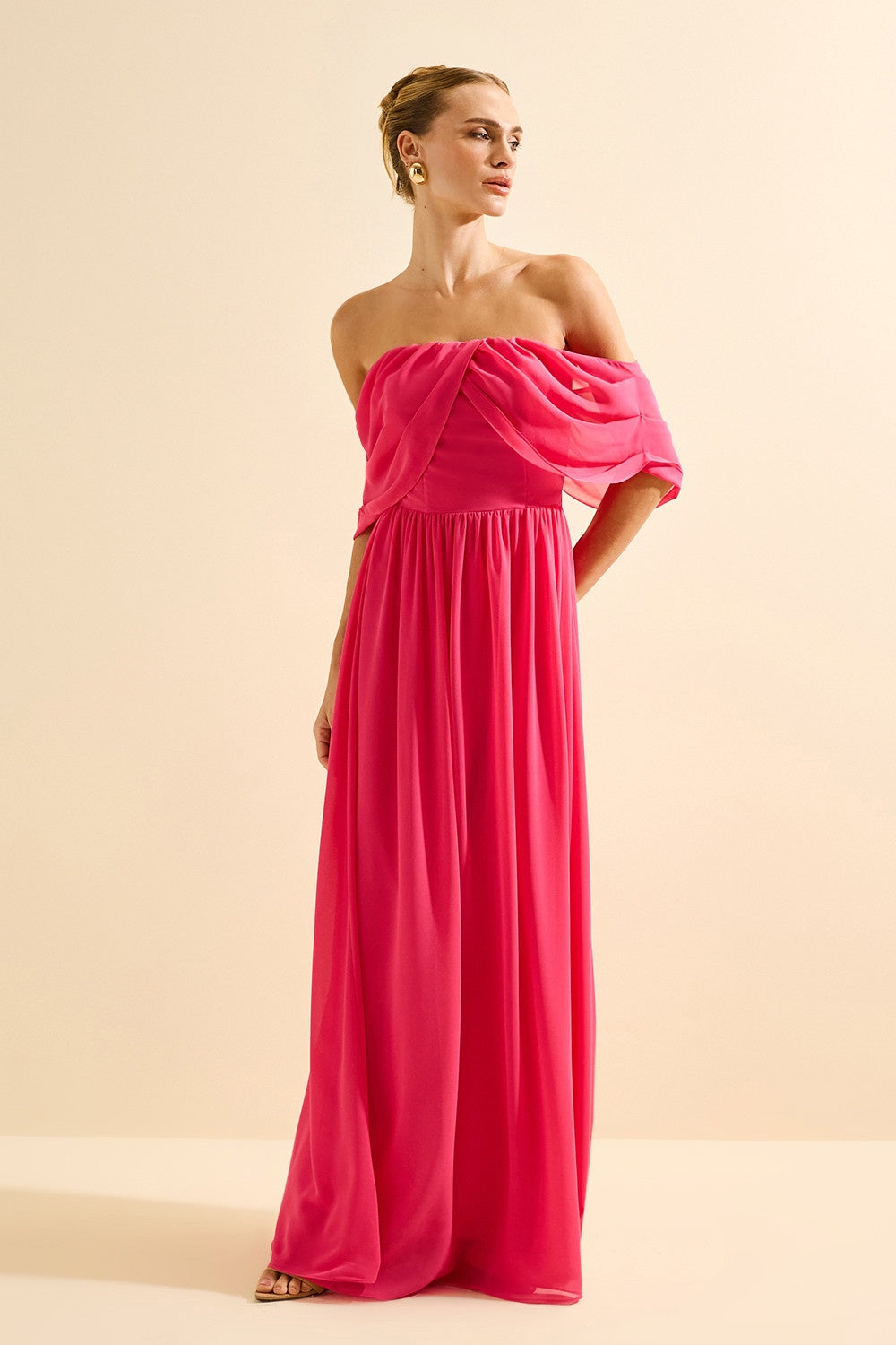 VESTIDO LONGO PEROLA COLEÇÃO INVERNO 26