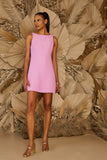 VESTIDO CURTO LAÇO MEIO COSTA COLEÇÃO ALTO VERÃO 24