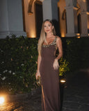 VESTIDO LONGO MELISSA BORDADO COLEÇÃO VERÃO 27